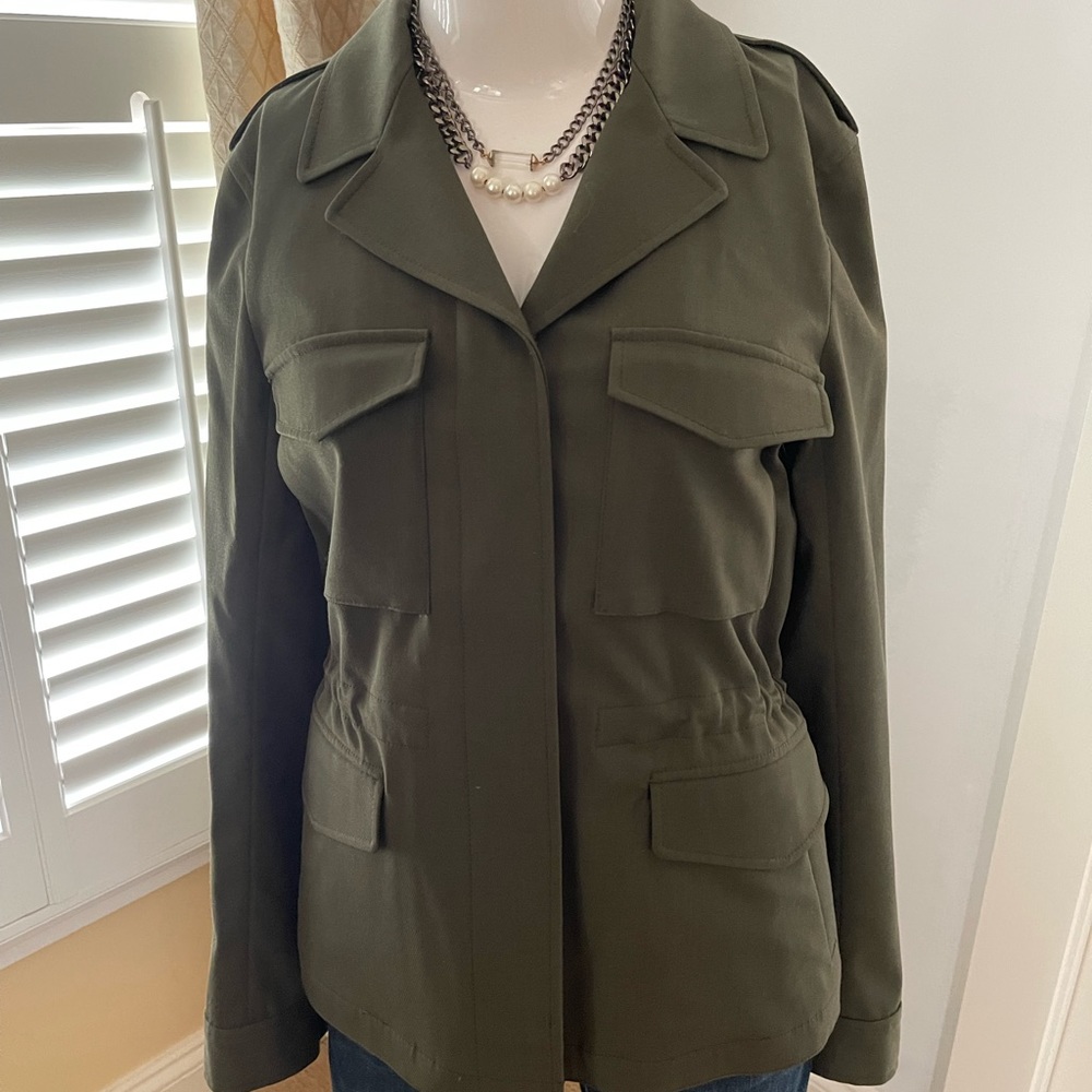THEORY  Army Green/Olive Blazer SZ S Excellent condition